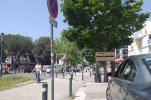 Toulouse le Mirail - artère conduisant du métro à l'Université