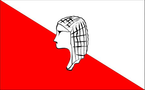 Le drapeau à la Dame (retouché par Ben)