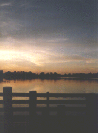 Bordeaux - Sococ sau lac / coucher de soleil sur le lac