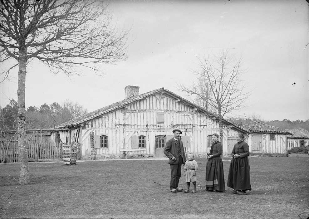 Vielha maison Arnaudin, Lua, Gualhard. 1892