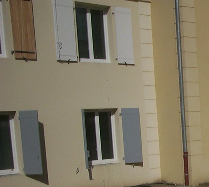 Nouvelles bâtisses à Martillac - détail
