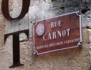 Rue Carnot / Carreyra deus Bans Carnaceys