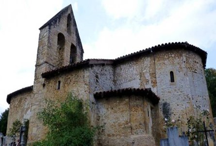 Saint-Plancard : Chapelle Saint-Jean (XIe s.) - vue latérale