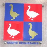 Pau - Le blason du "Comité Renaissance"