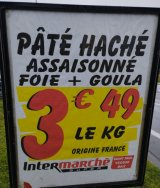 Vers Dax, Intermarché vend du goula ! (2024)