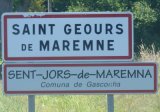 Saint-Geours-de-Maremne - Panneaux d'entrée