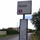 Narrosse - Arrêt de bus PÉCOUT