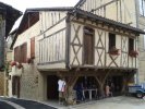 Cazaubon - maison à colombage