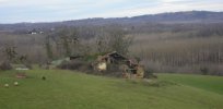Bardos - Etat d'avancement de la ruine de Gardera (début 2010).