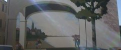 Langon - Trompe-l'oeil dans la vieille ville