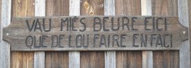 Valeyrac - Port de Goulée - Vau miés beure eici que de lou faire en faci