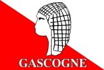 Drapeau de la Daune - autocollant GASCOGNE
