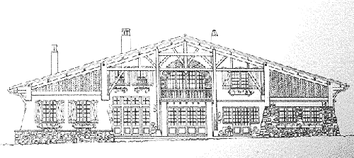 Hossegor : projet de construction de la Villa Matuszek à