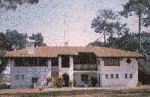 Hossegor : la villa d'Alfred Eluère, le grand promoteur (et plus tard, maire) de Hossegor