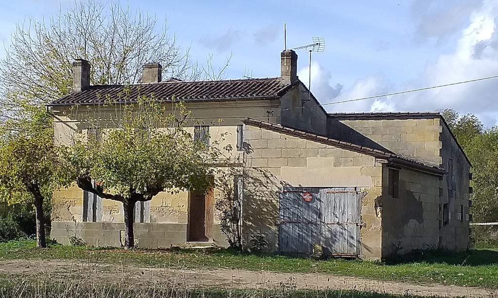 Libourne - maison au bout de l'"avenue de la Roudet"