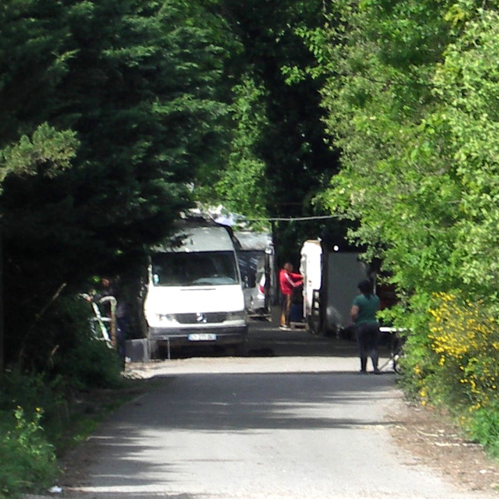 Mérignac - Chemin de la Bache de l'eau en avril 2022