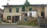 Groupe de maisons à Eauze en 2010.