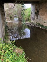 Lo pont sus l'Anenòs D6 Sent Sever de Rustan.